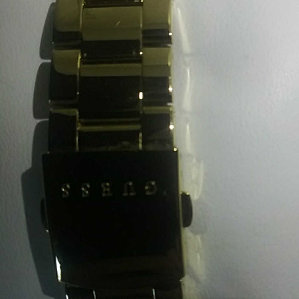 GUESS Embedded Rhinestone Chronograph NWT - Picture 3 of 6